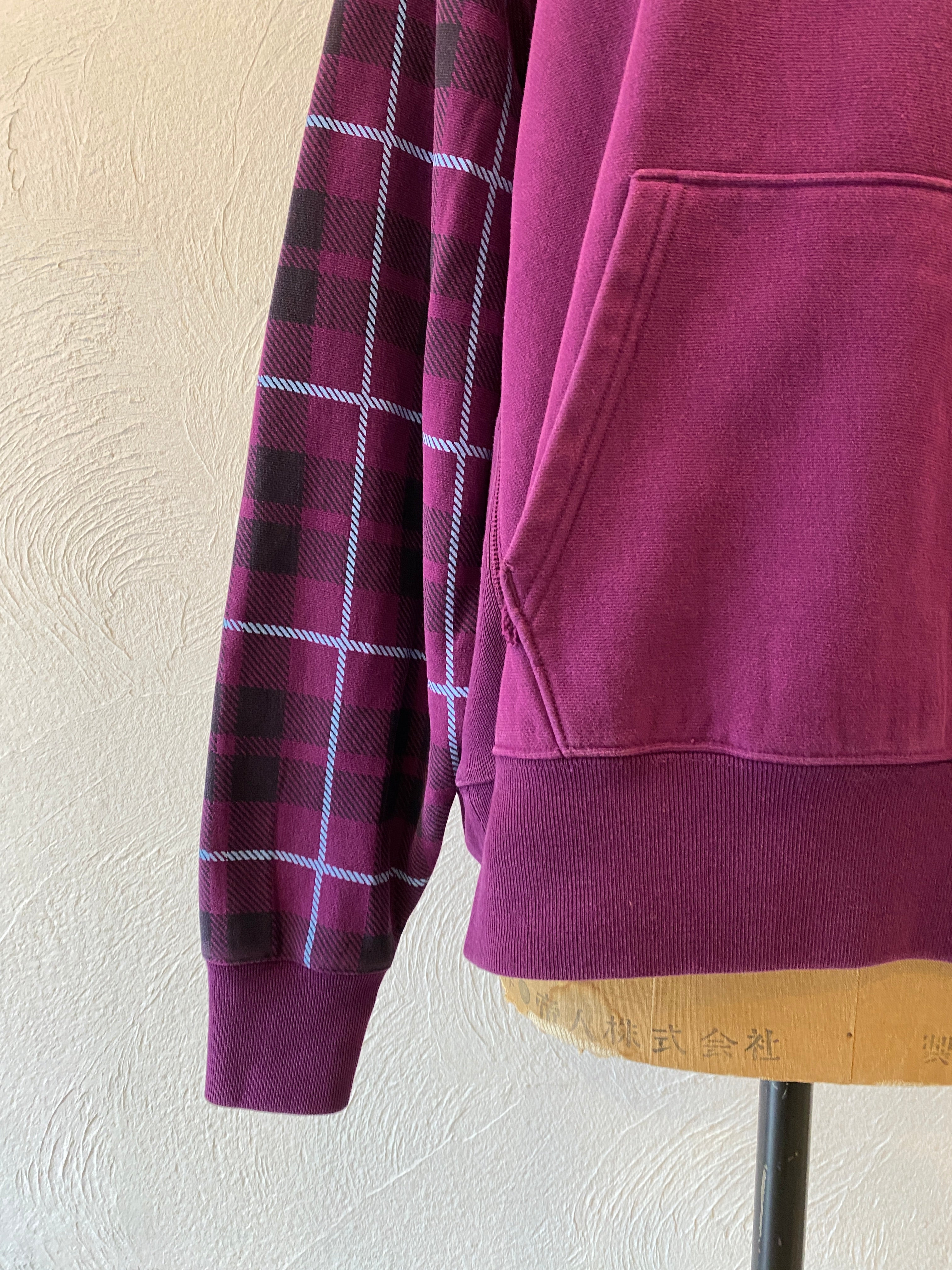 murasaki check sweat