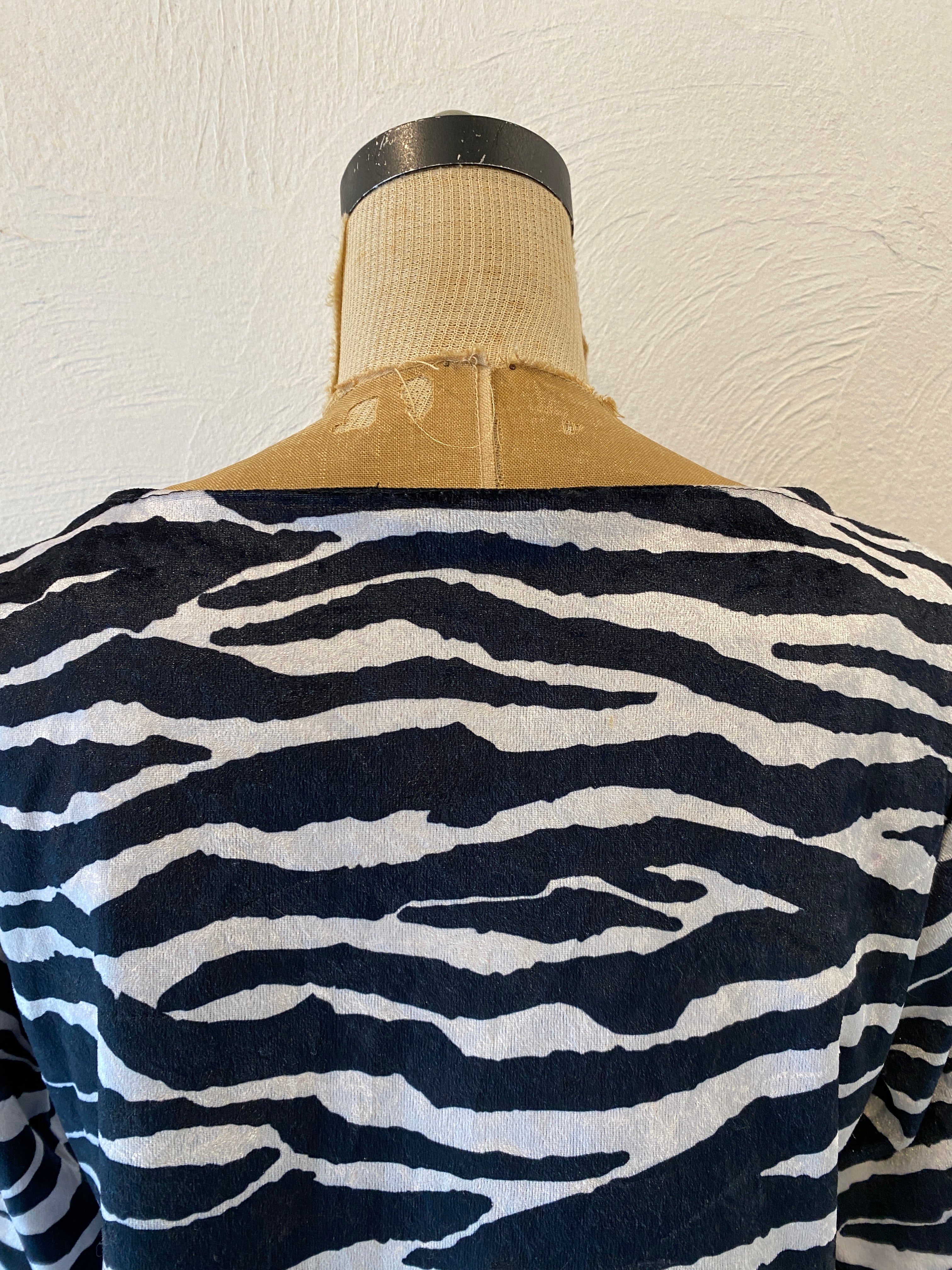 zebra velours T