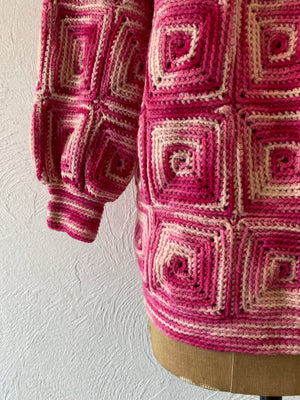 hand knit cardigan