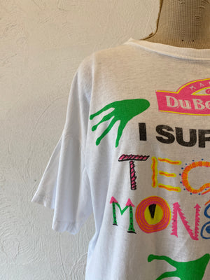 neon print T
