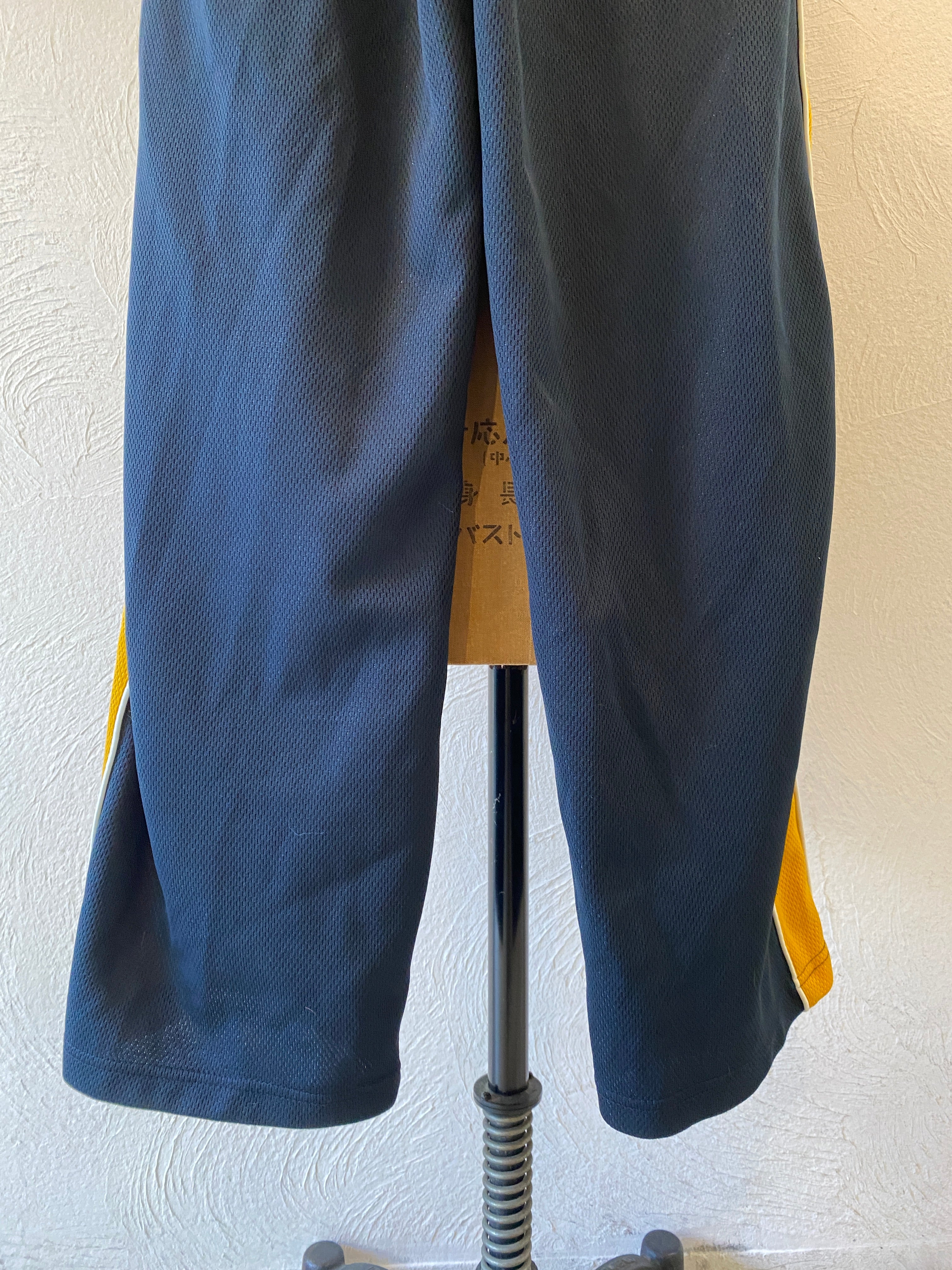 yellow line jersey pants