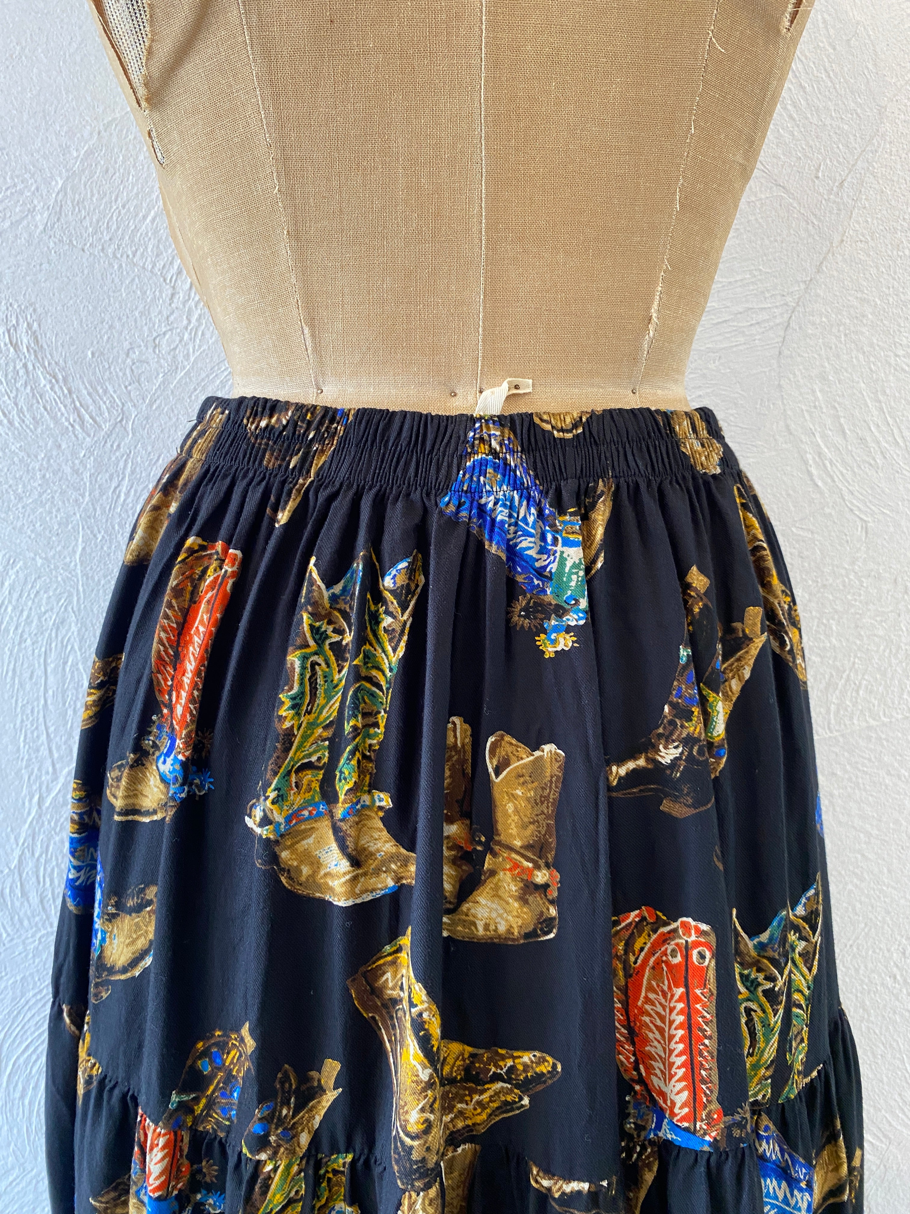 Westernboots skirt