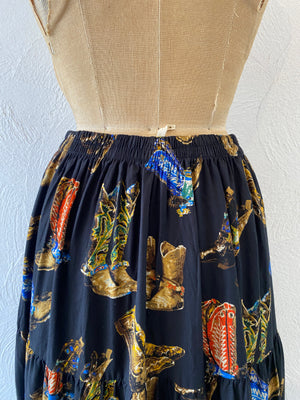 Westernboots skirt