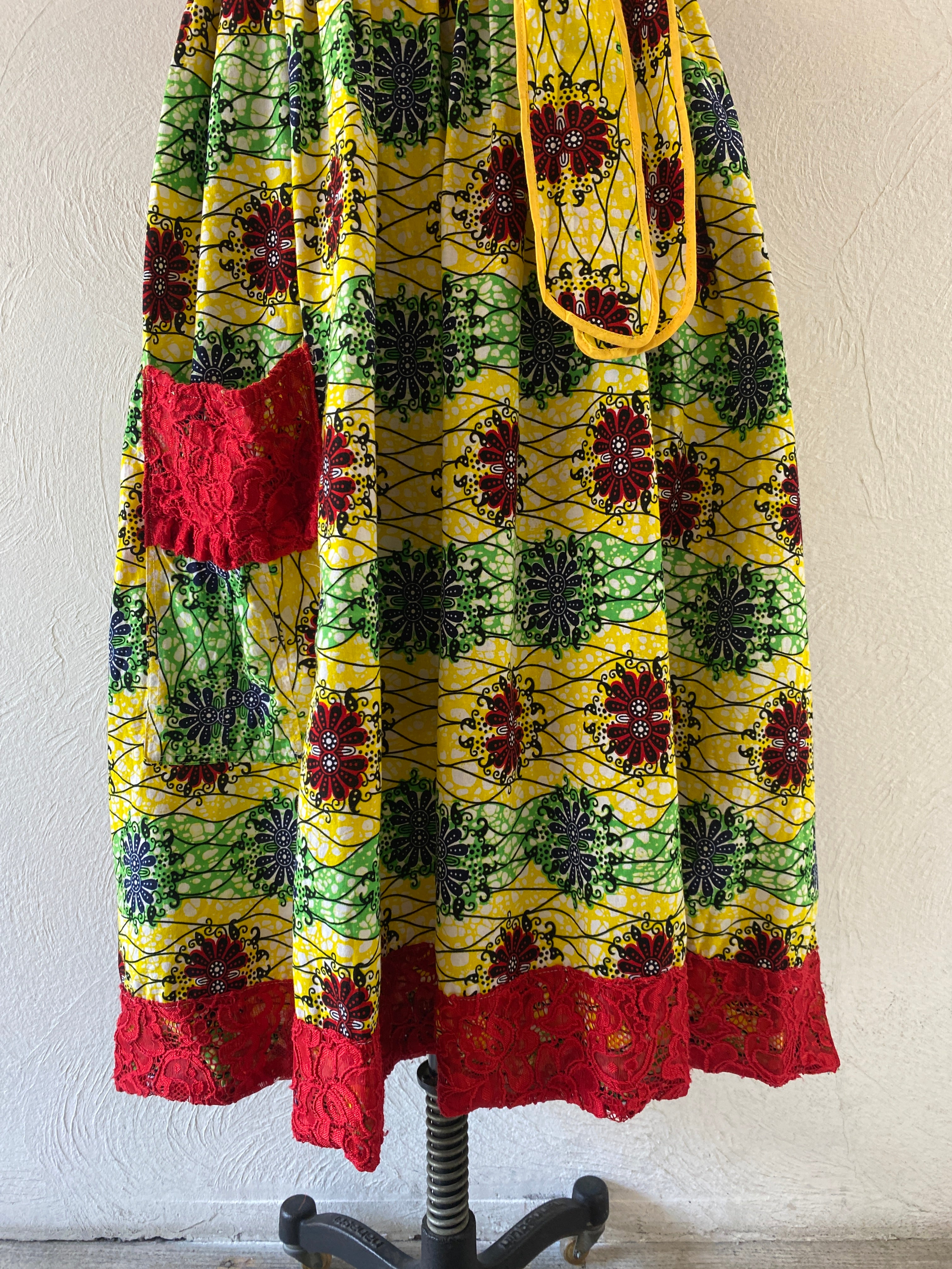 african lace dress