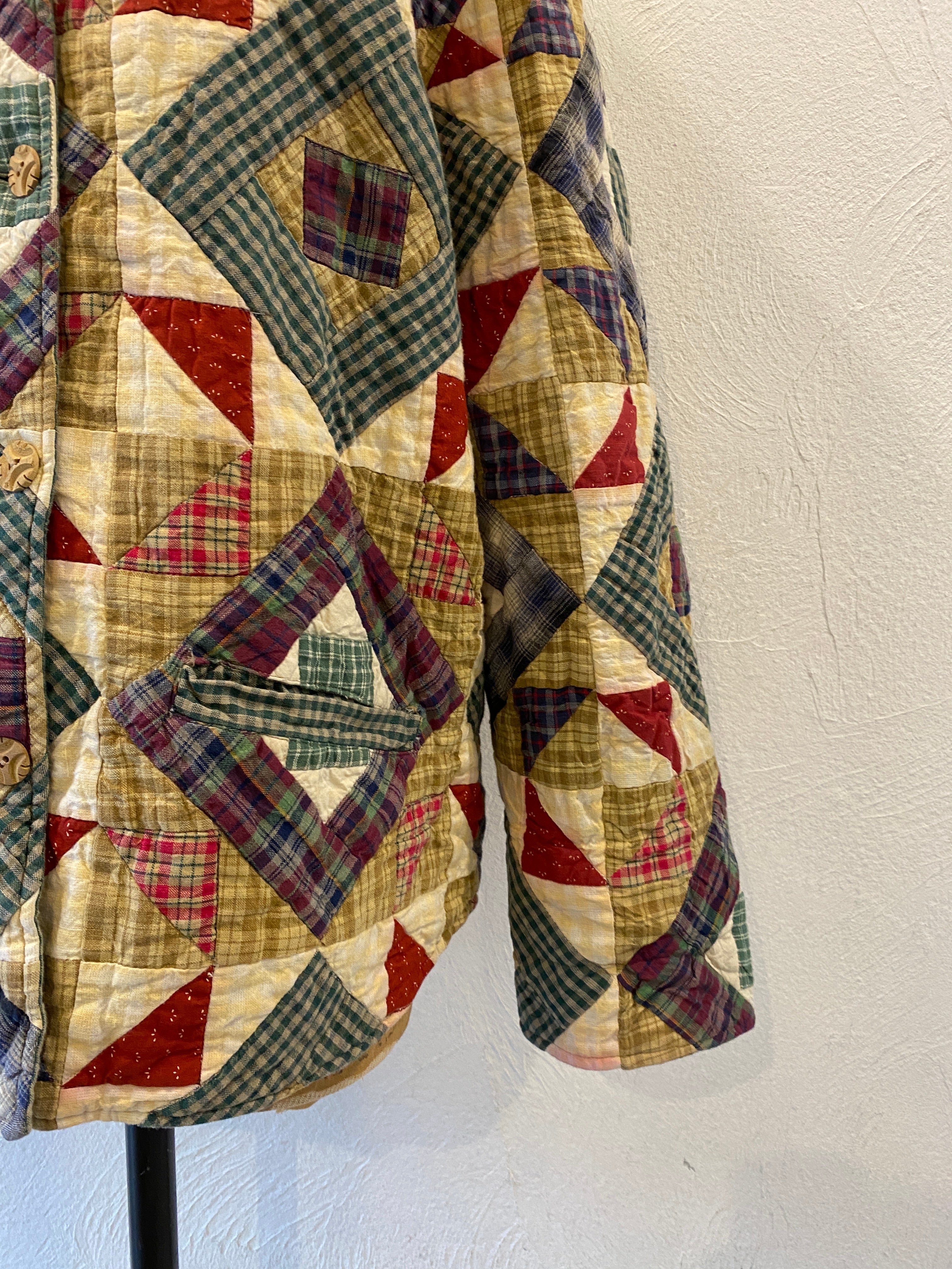 2way patchwork jacket