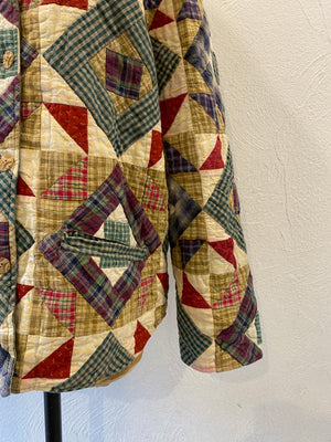 2way patchwork jacket