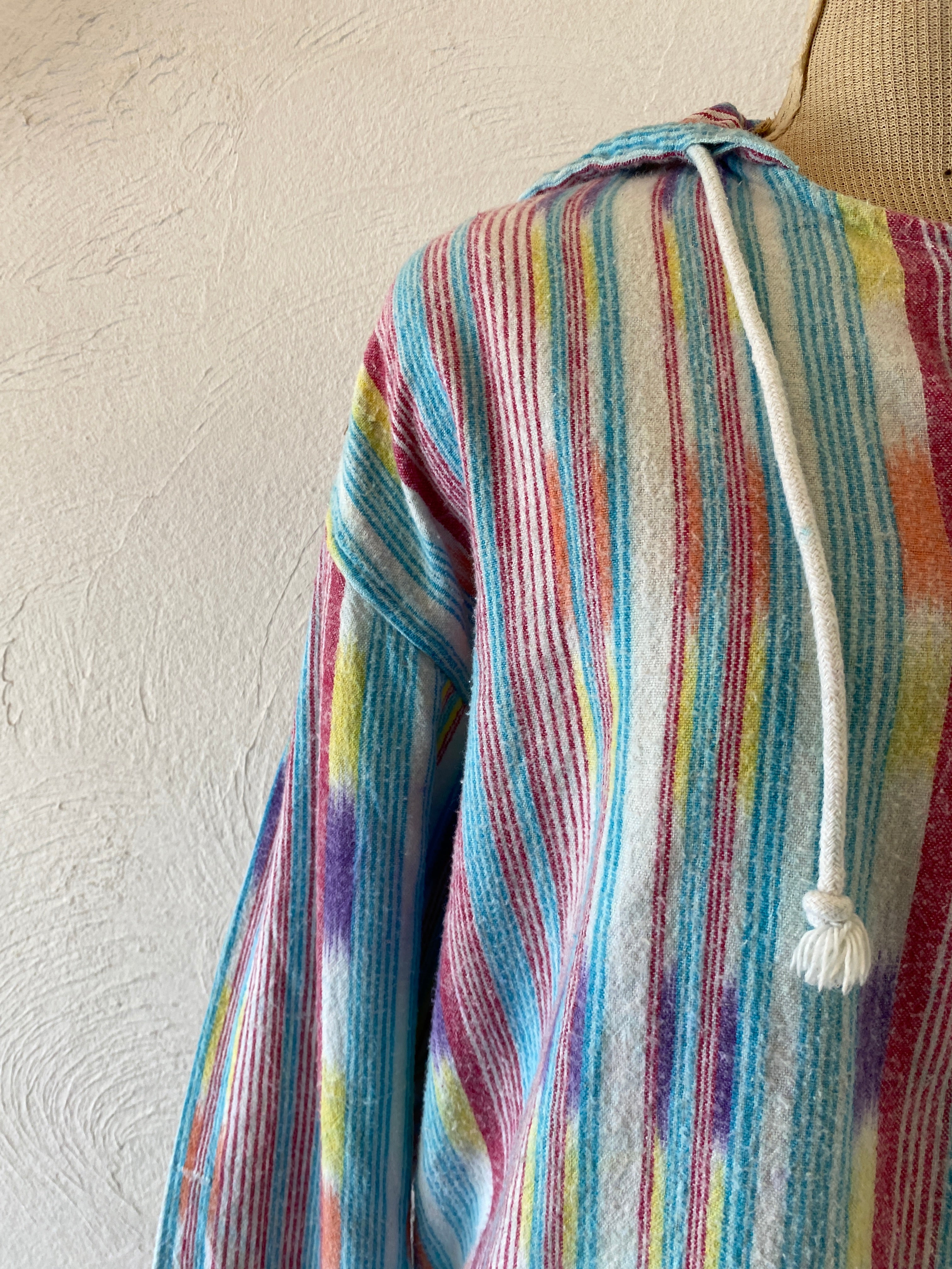 mix stripe pullover