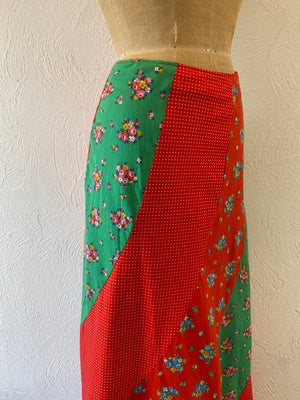 scallop flare skirt