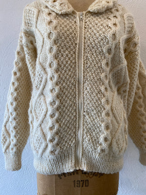 aran knit jumper