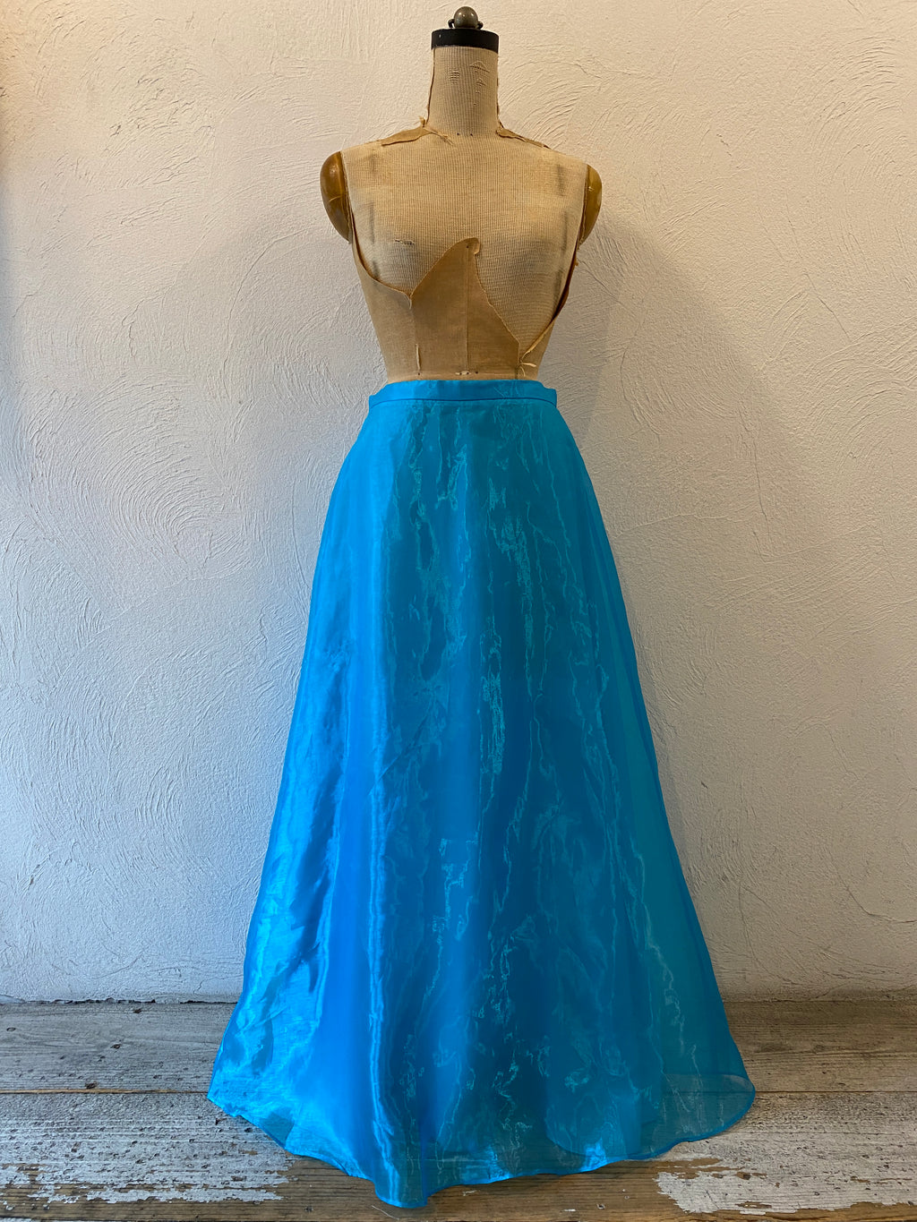 organdy blue skirt