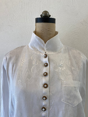 flower bottom blouse