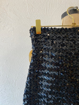 spangle knit skirt