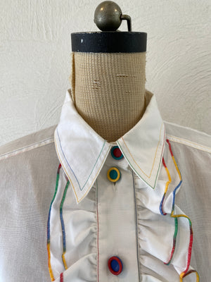 rainbow stech blouse