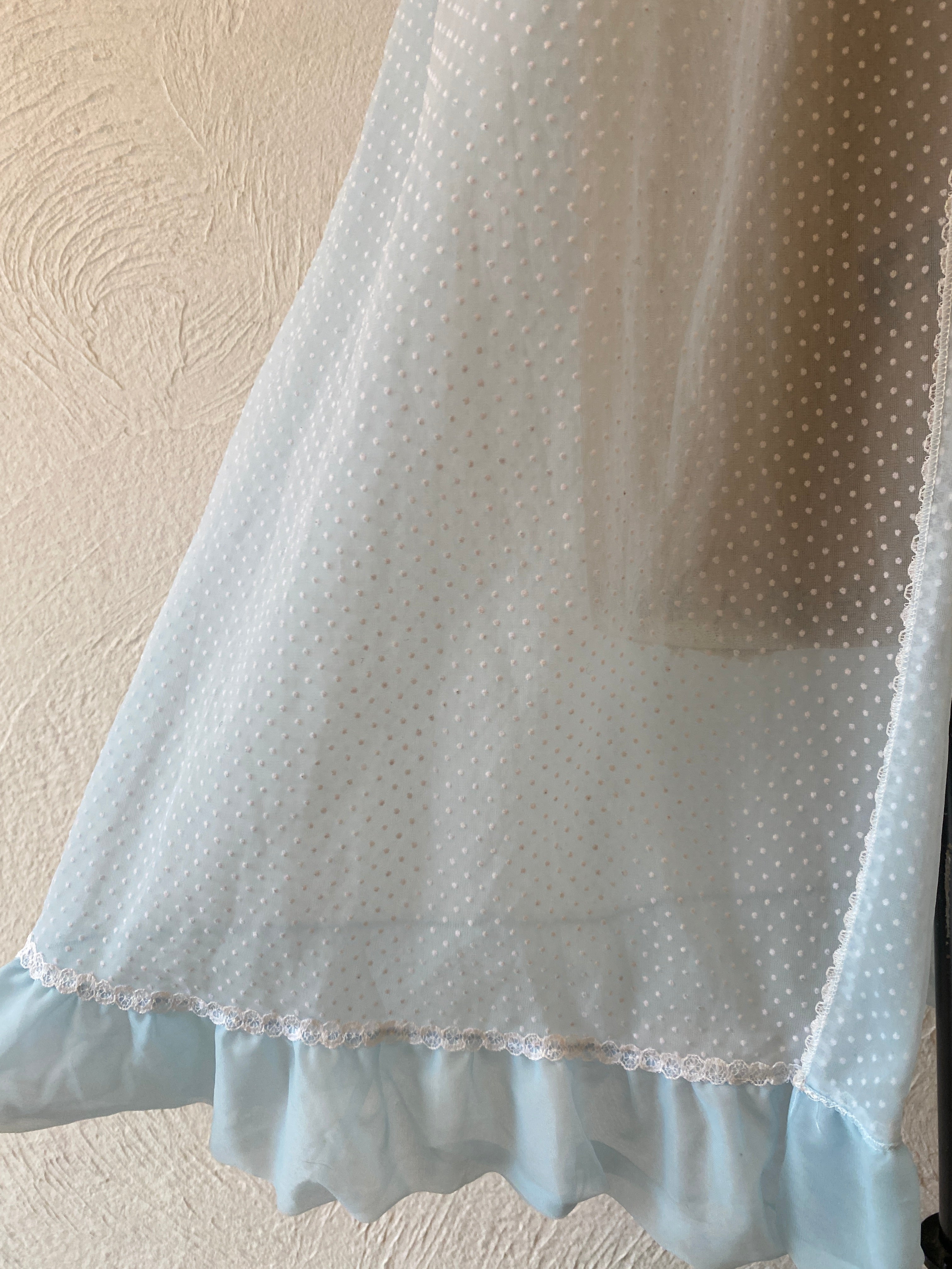 dot through gown