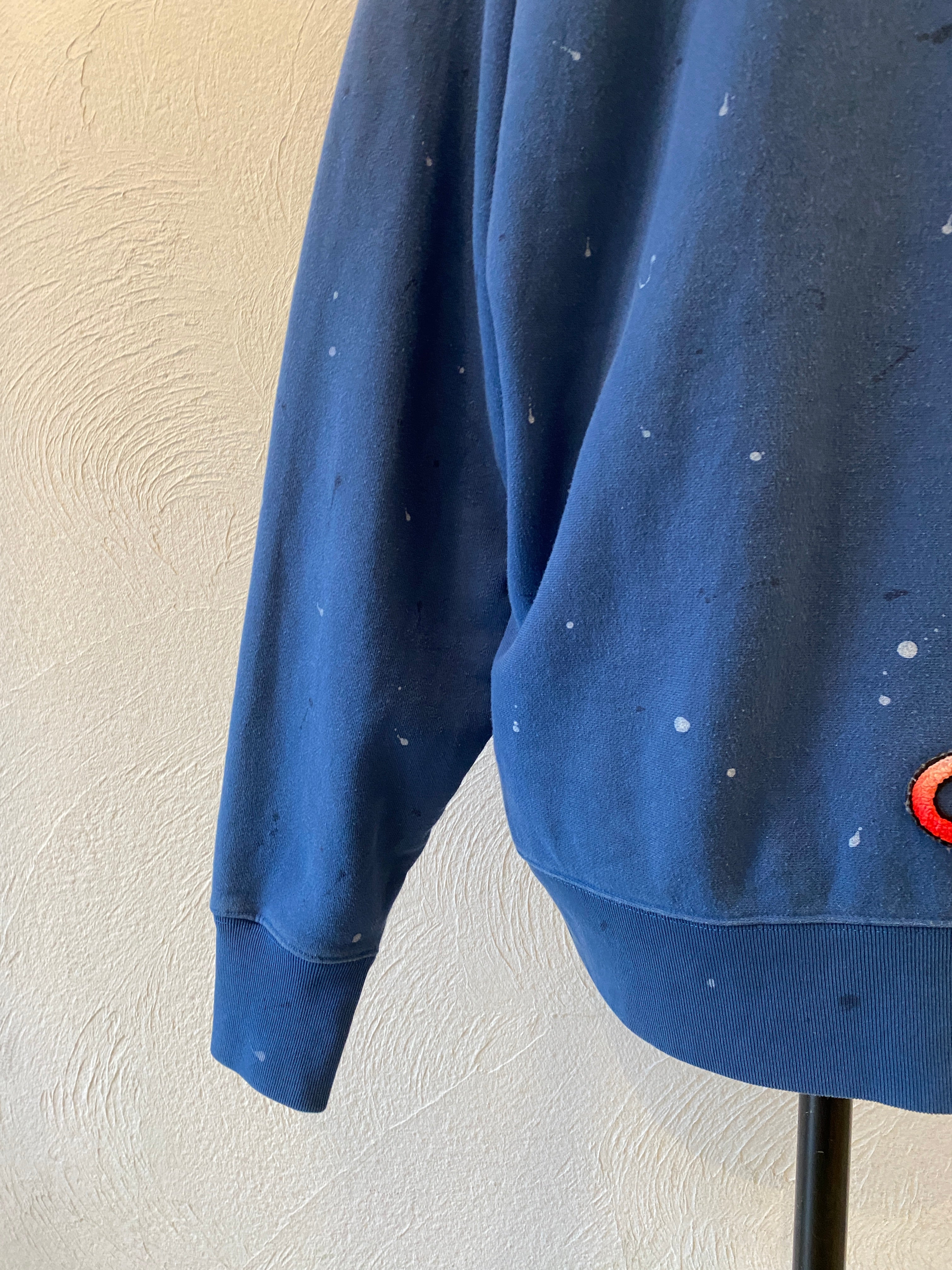 dot paint hoodie sweat