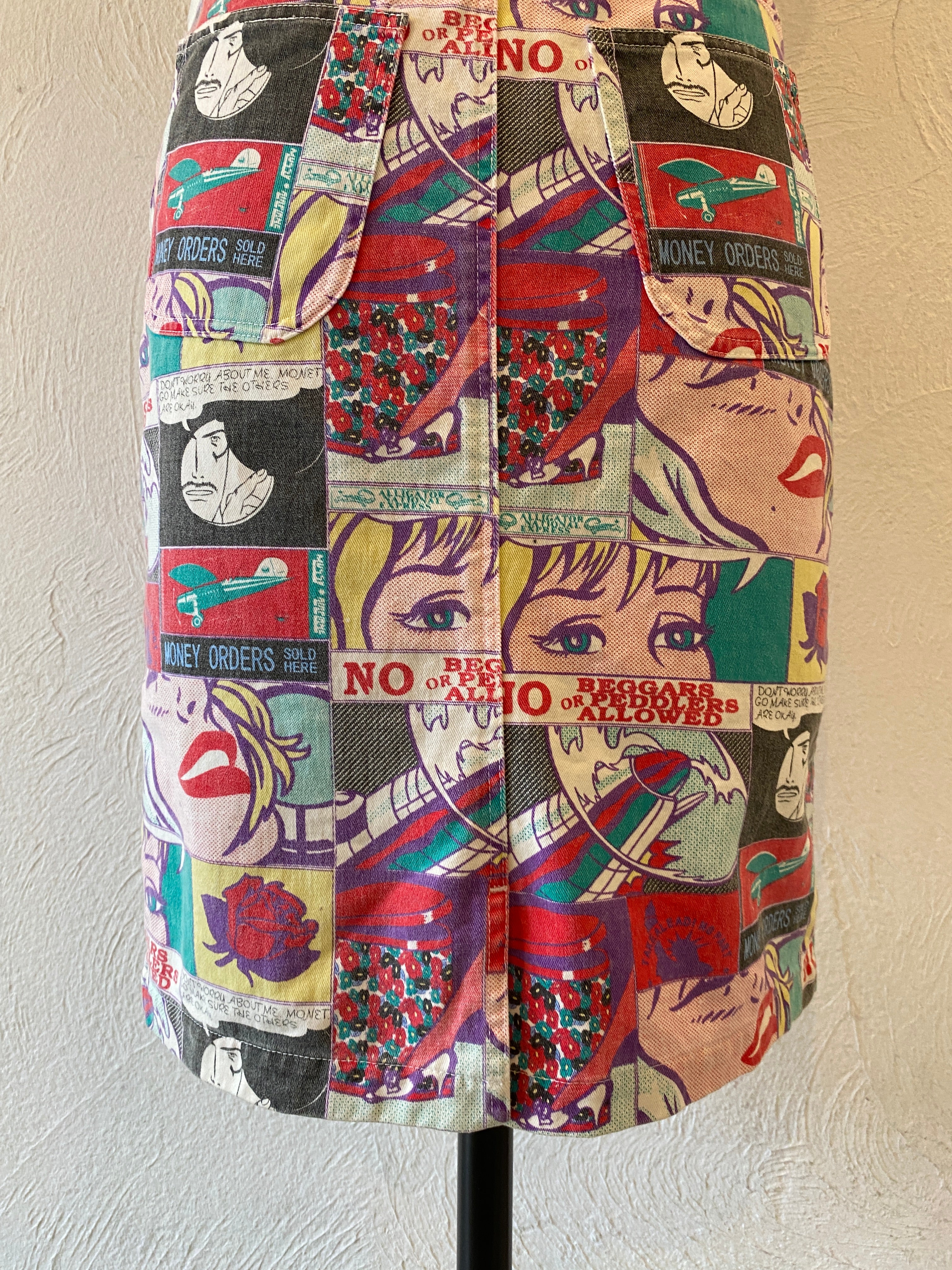 american comic skirt