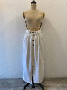 white corduroy skirt