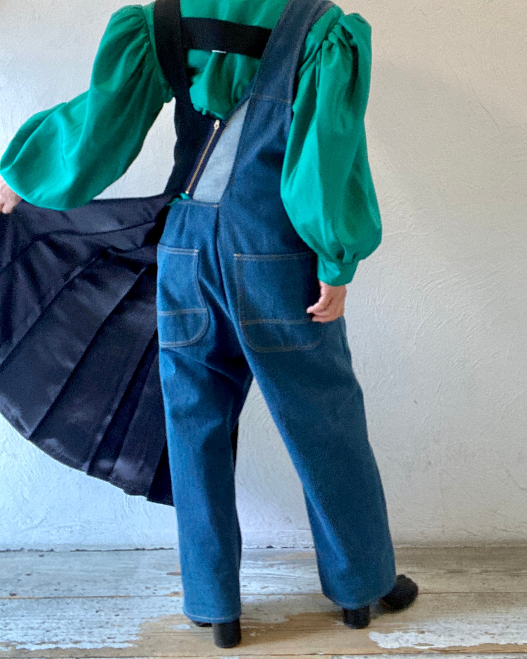 denim overall
