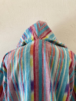 mix stripe pullover