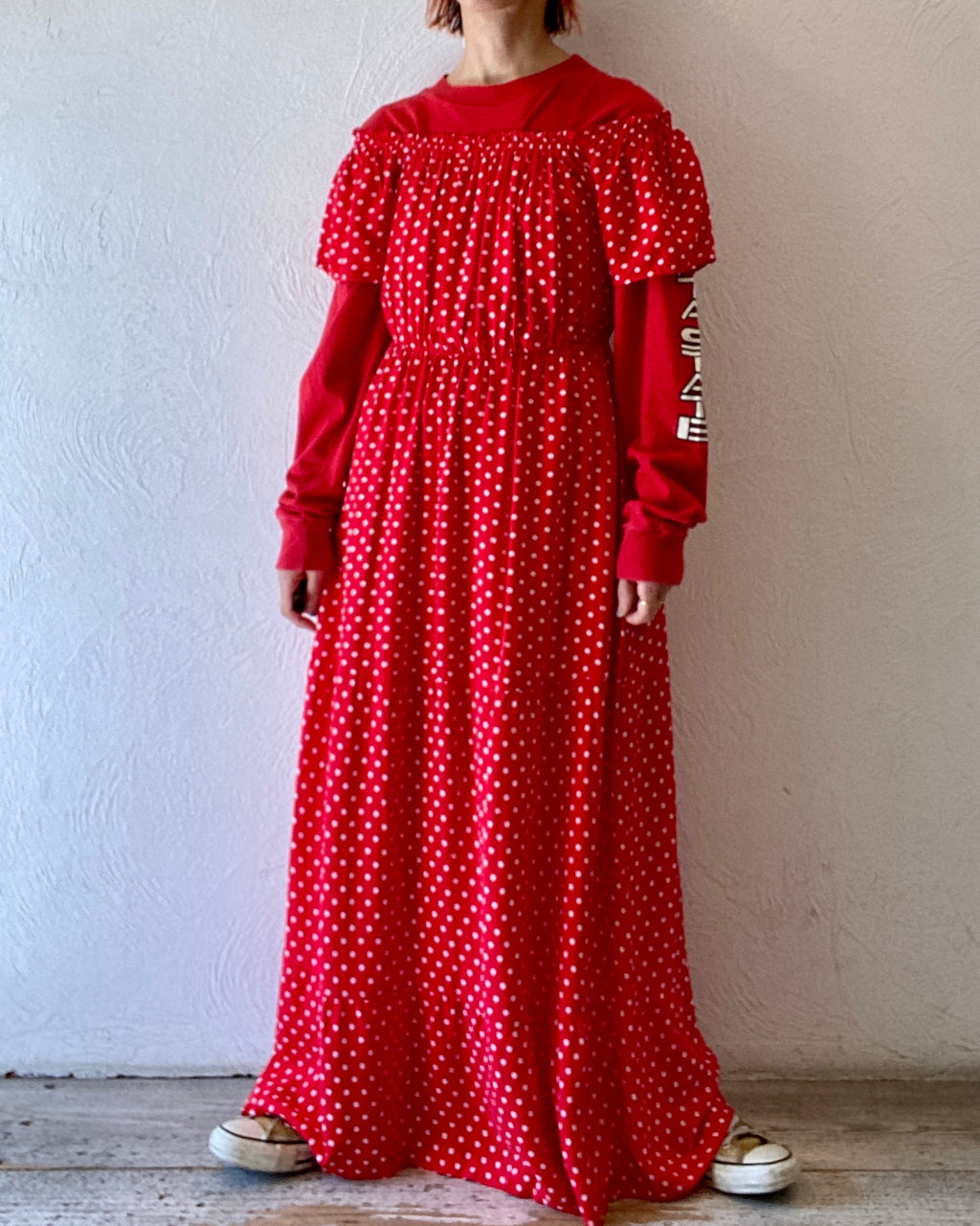 red dot dress