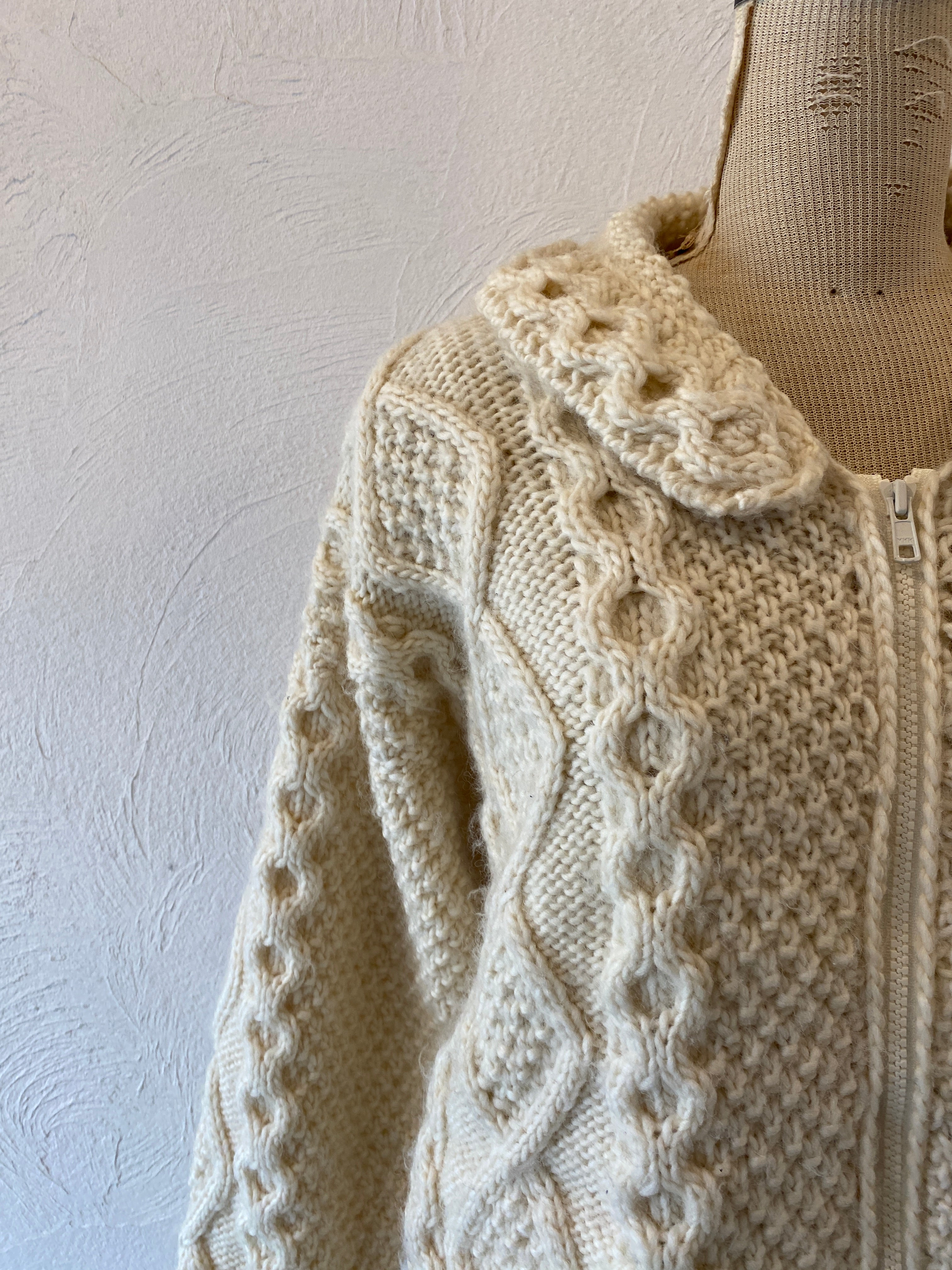 aran knit jumper