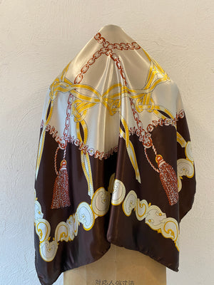 belt&tassel scarf