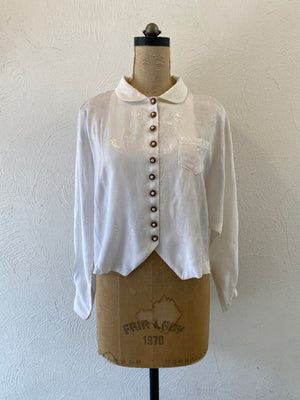 flower bottom blouse