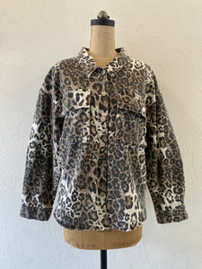 white leopard jacket