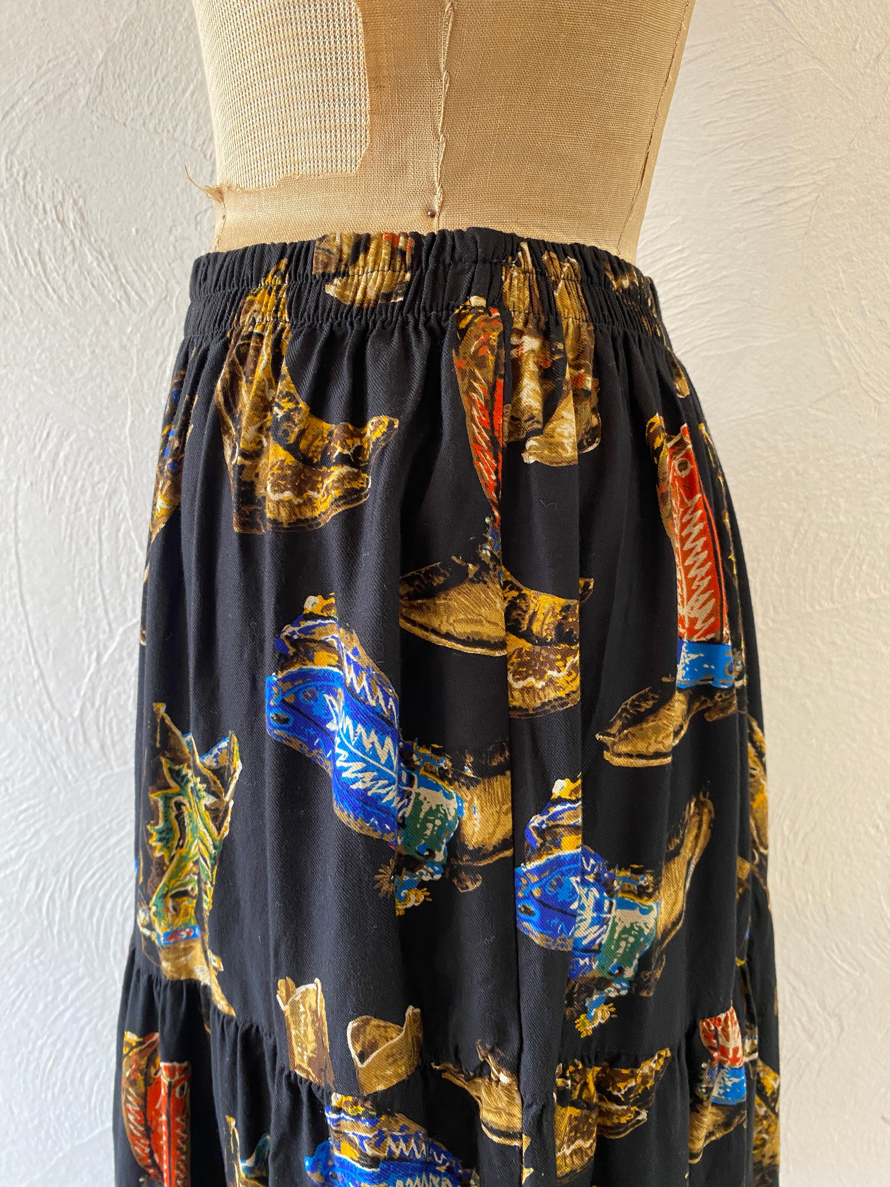 Westernboots skirt