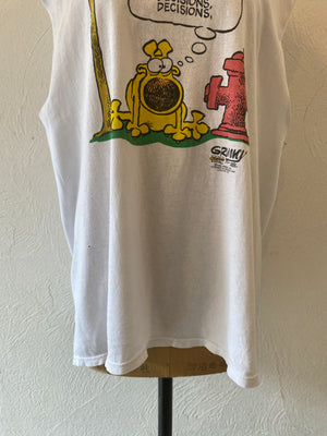 dog tank T