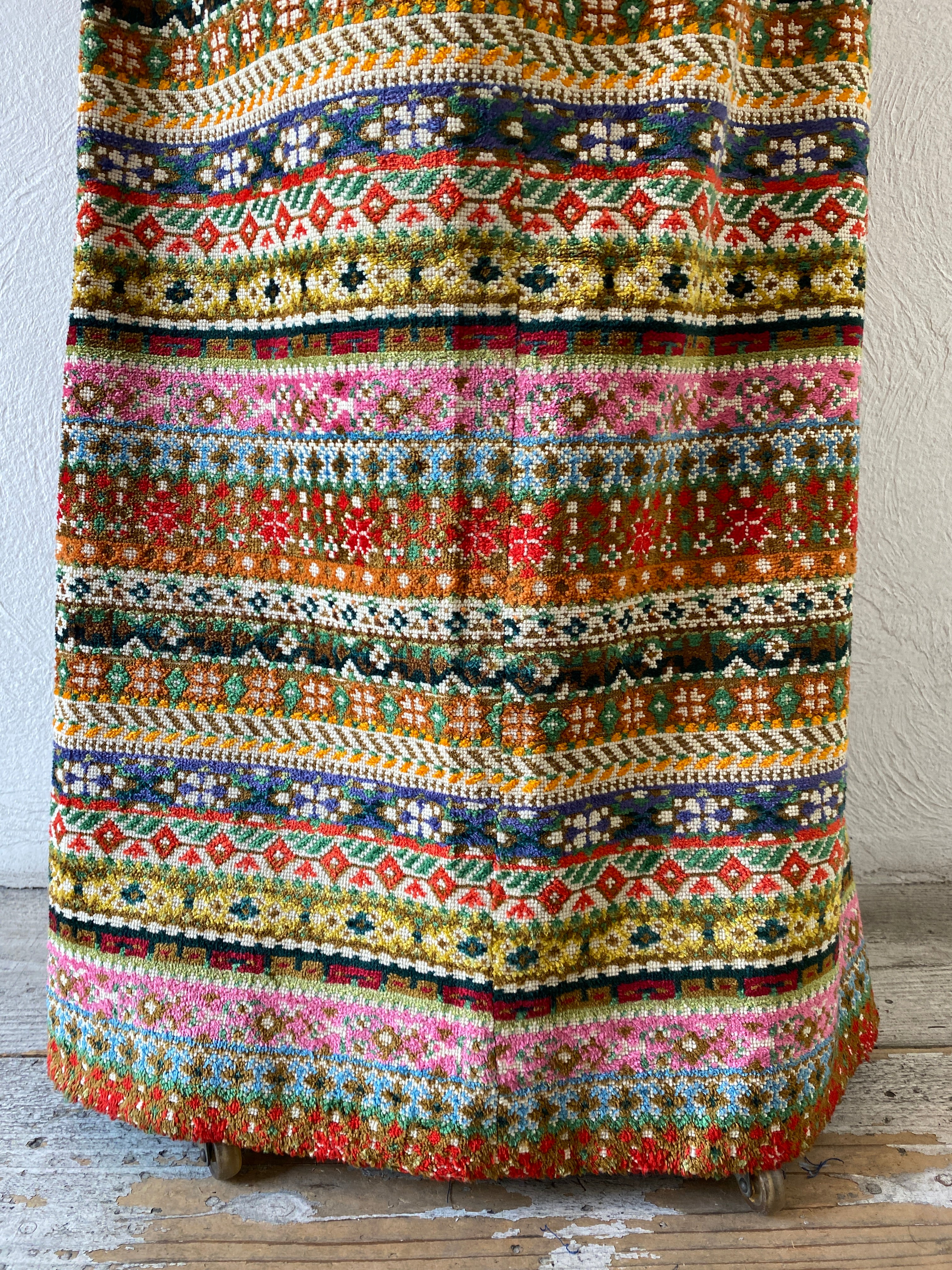 vintage fabric skirt