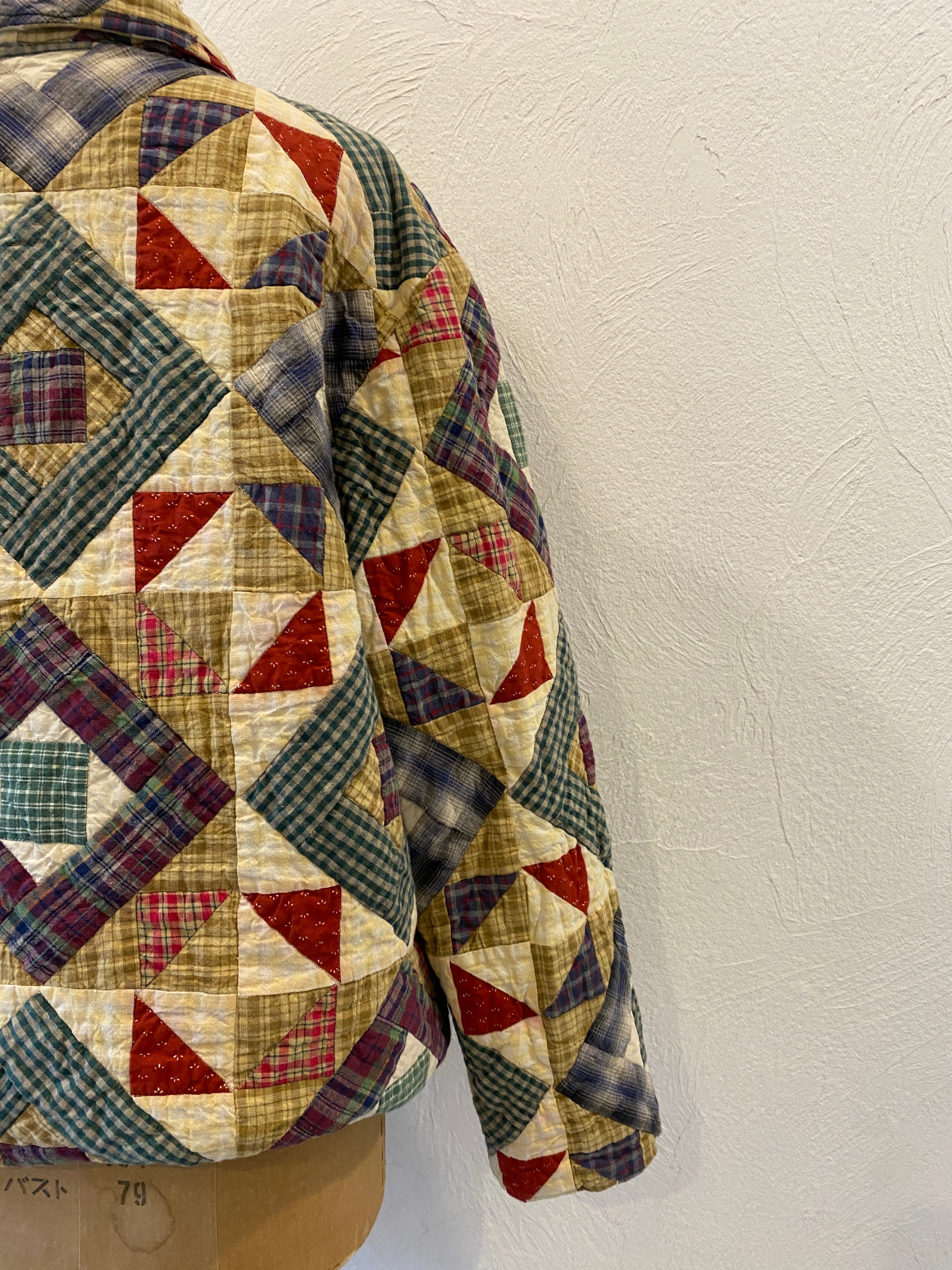 2way patchwork jacket