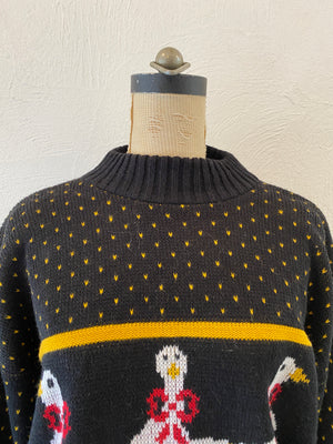 ribbon duck knit