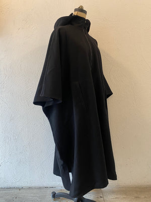 wool poncho coat