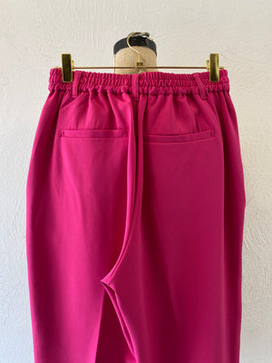 pink jersey pants