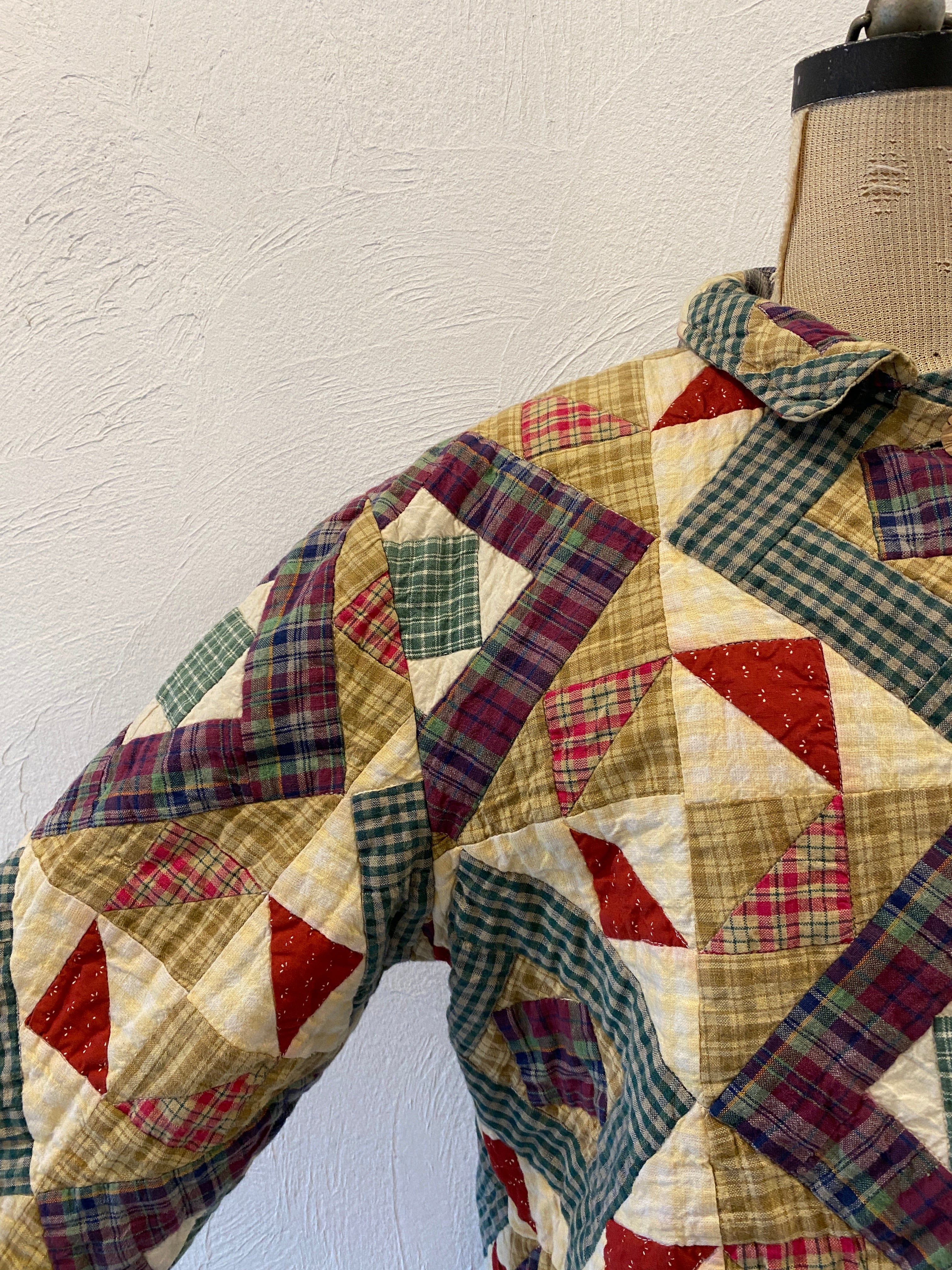 2way patchwork jacket