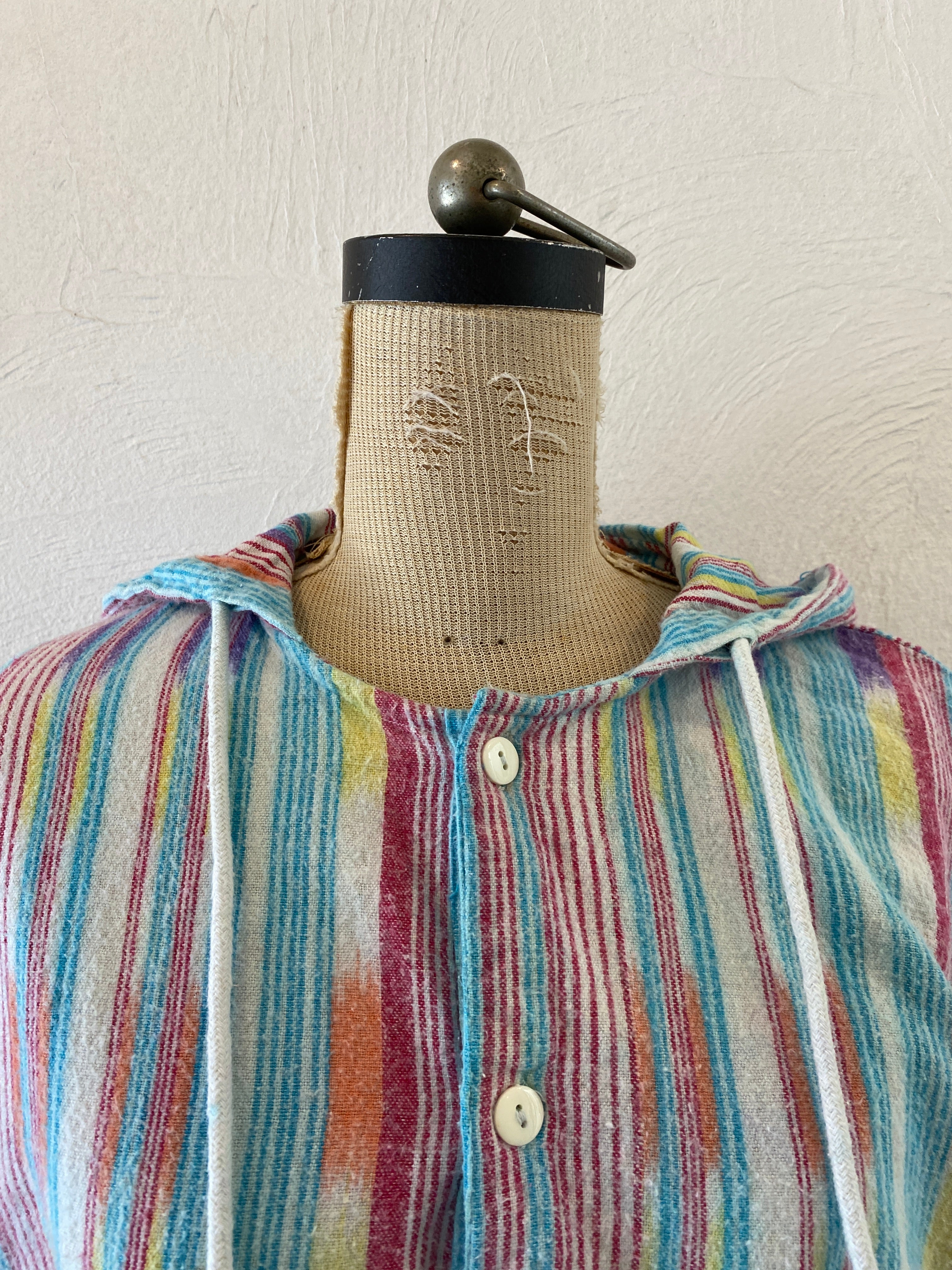 mix stripe pullover