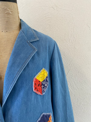 patch cotton jacket