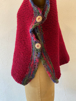 hand knit vest