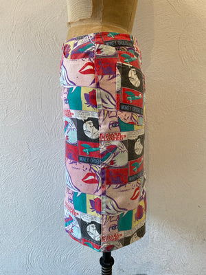 american comic skirt