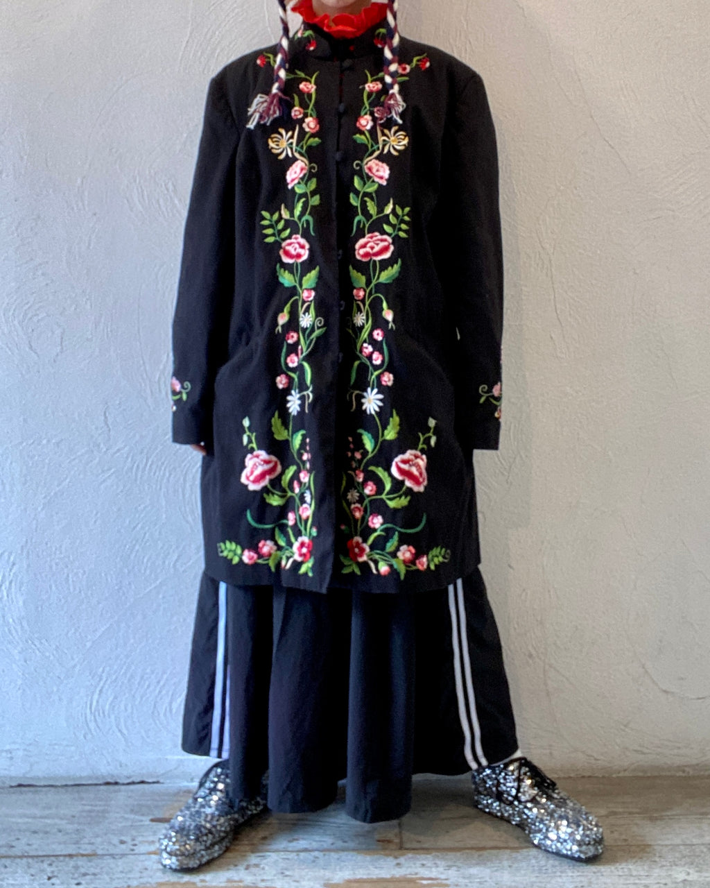 embroidery china coat