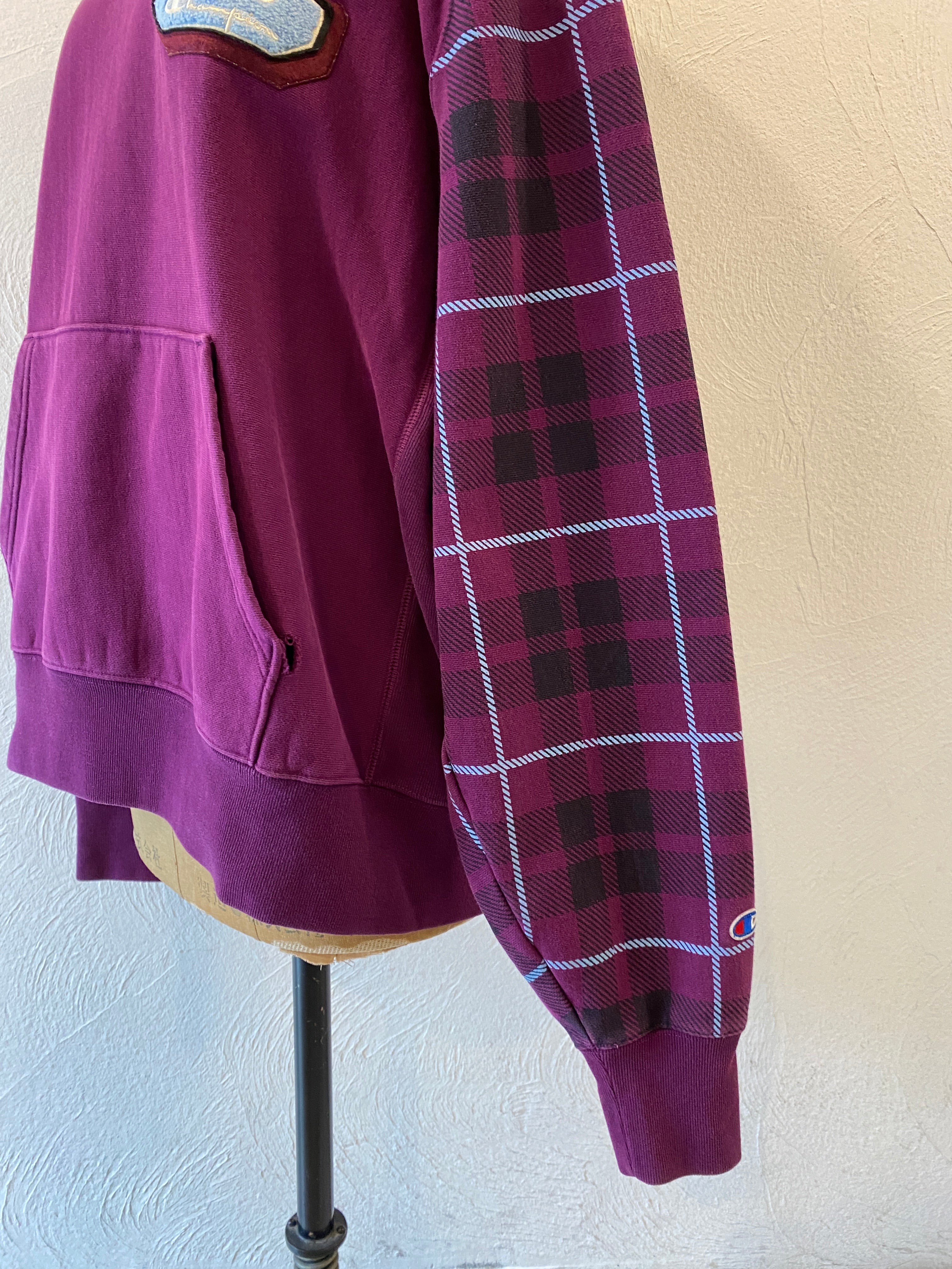 murasaki check sweat