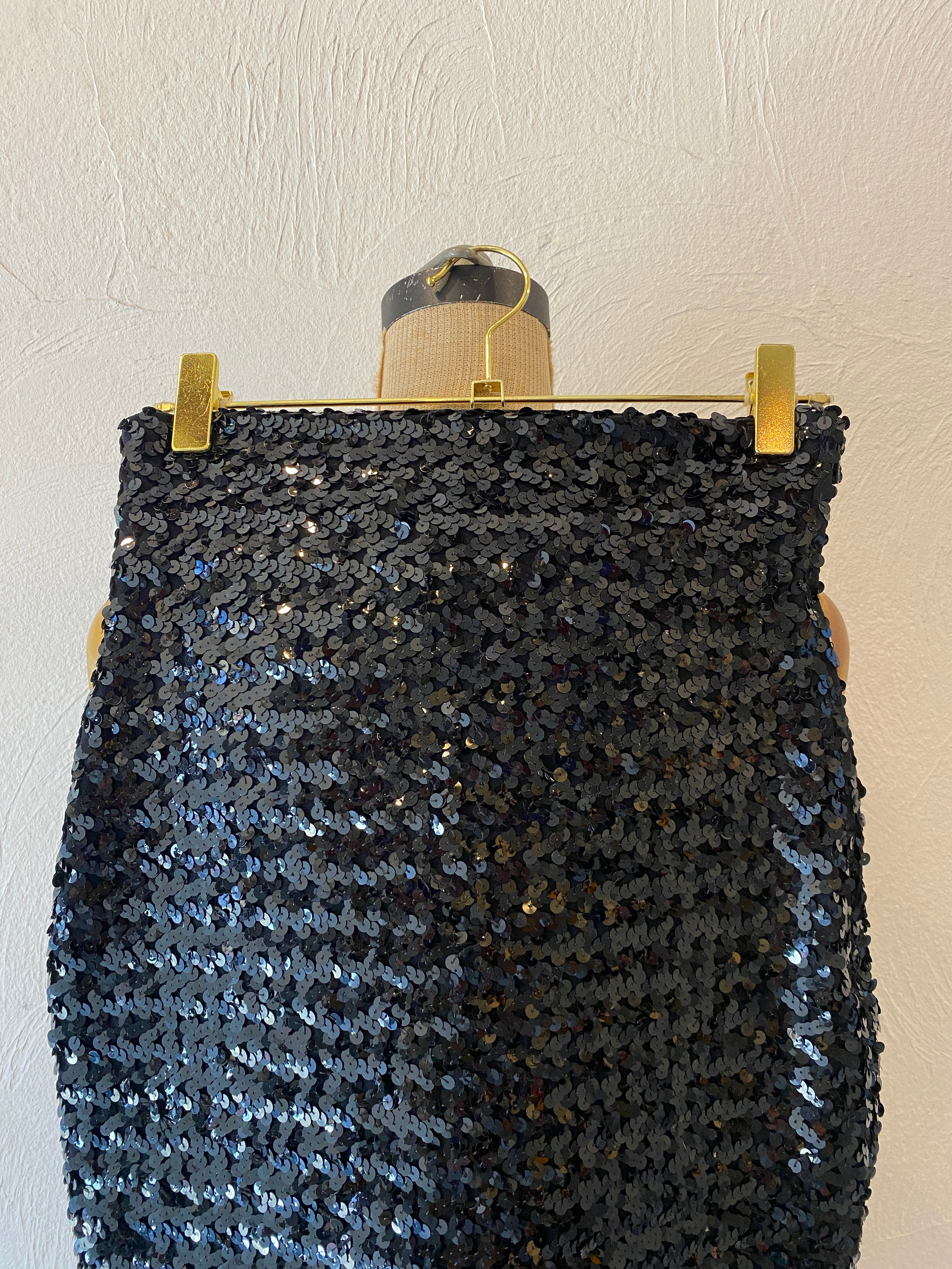 spangle knit skirt