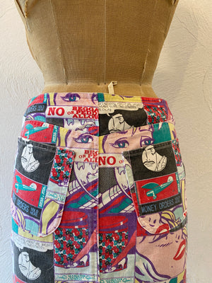 american comic skirt