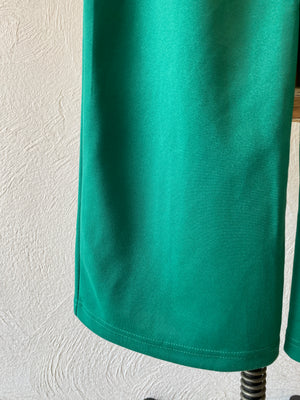 green jersey pants