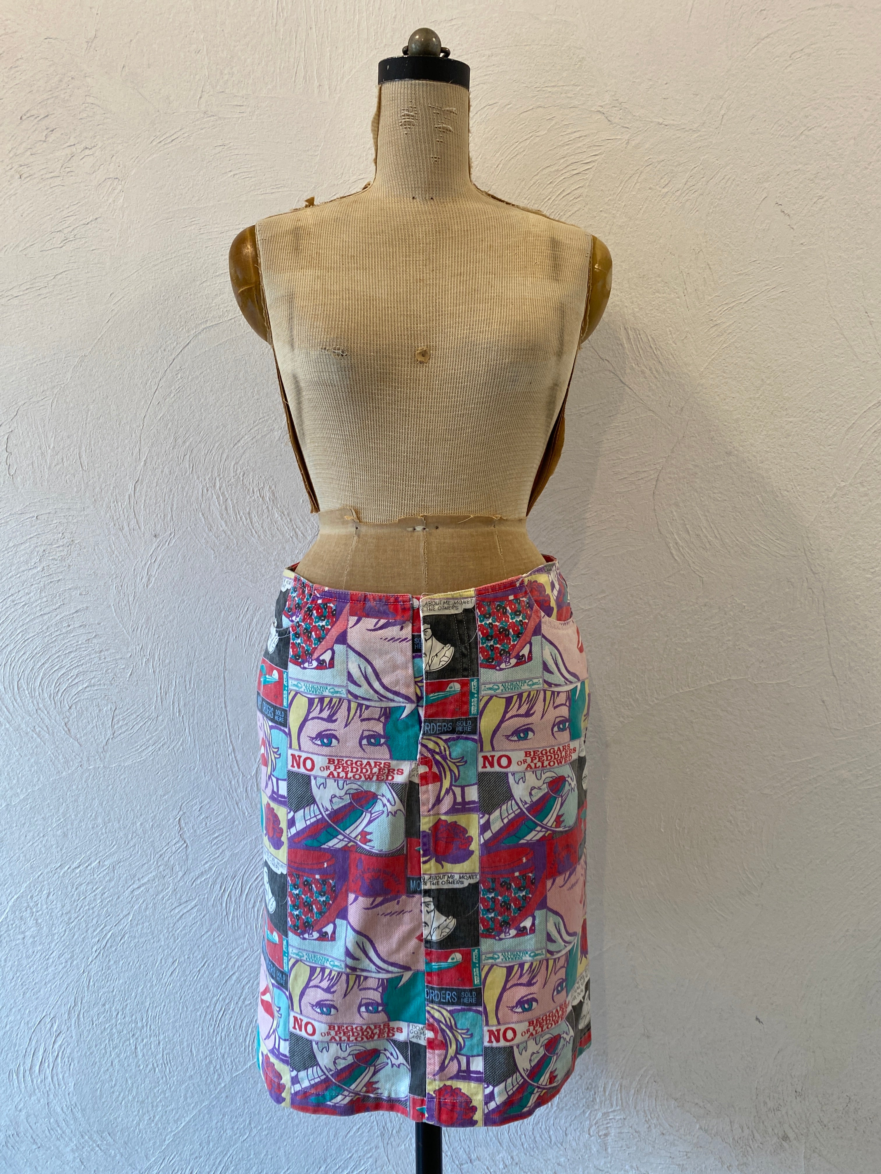 american comic skirt