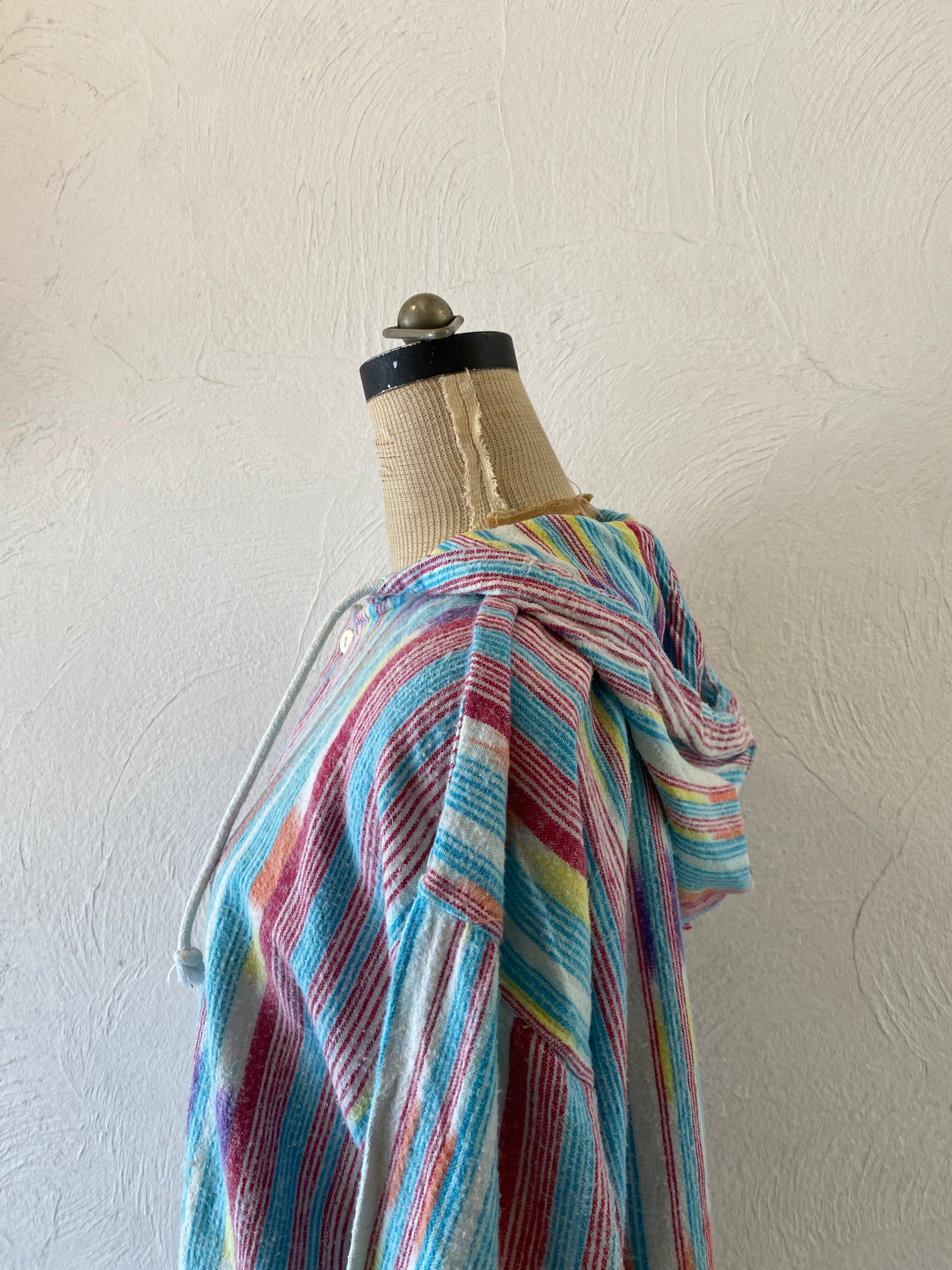 mix stripe pullover