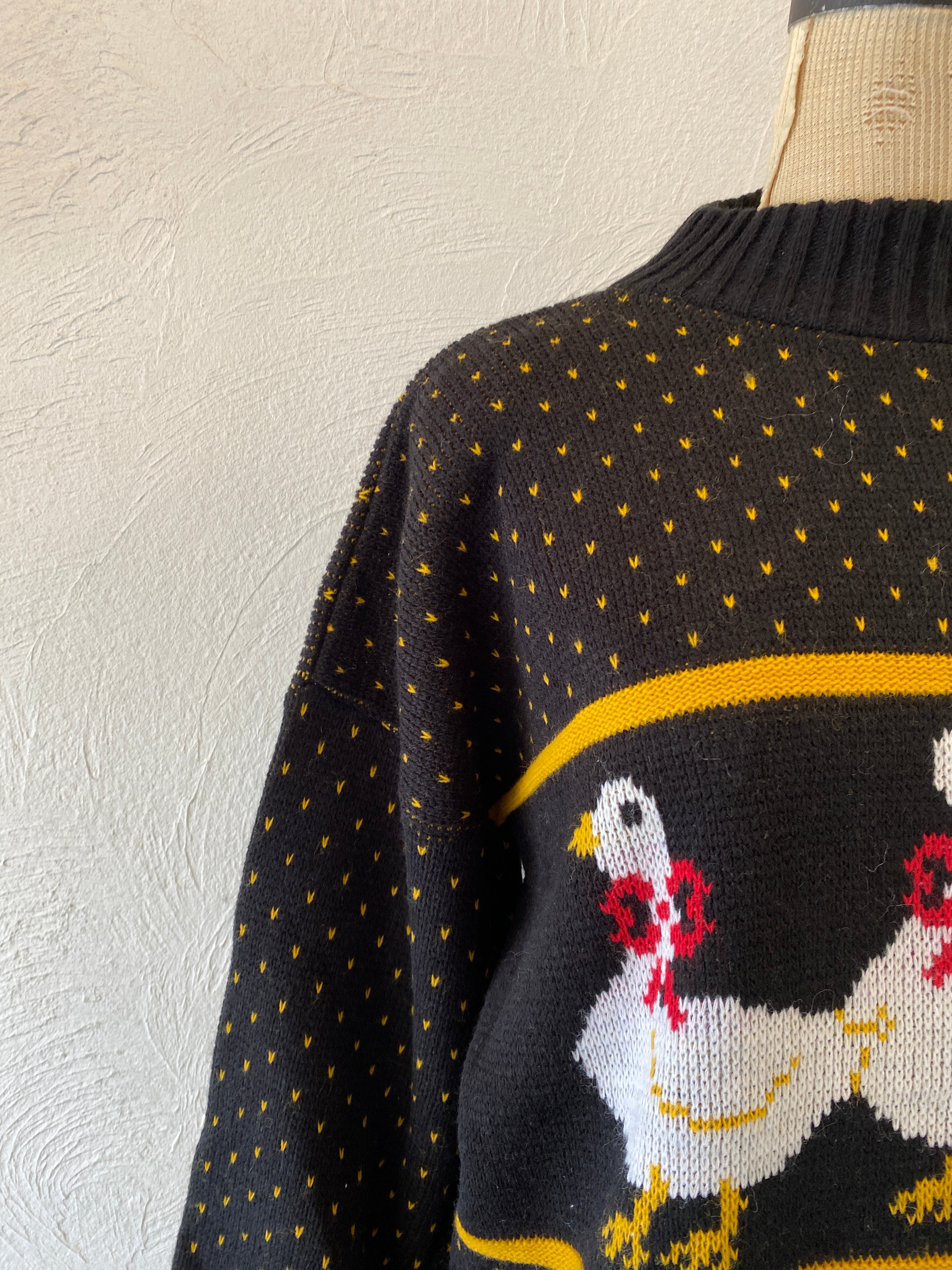 ribbon duck knit