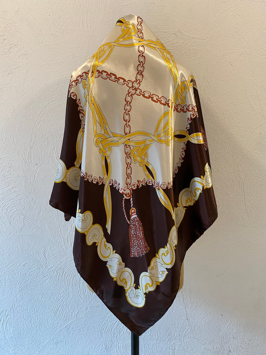 belt&tassel scarf