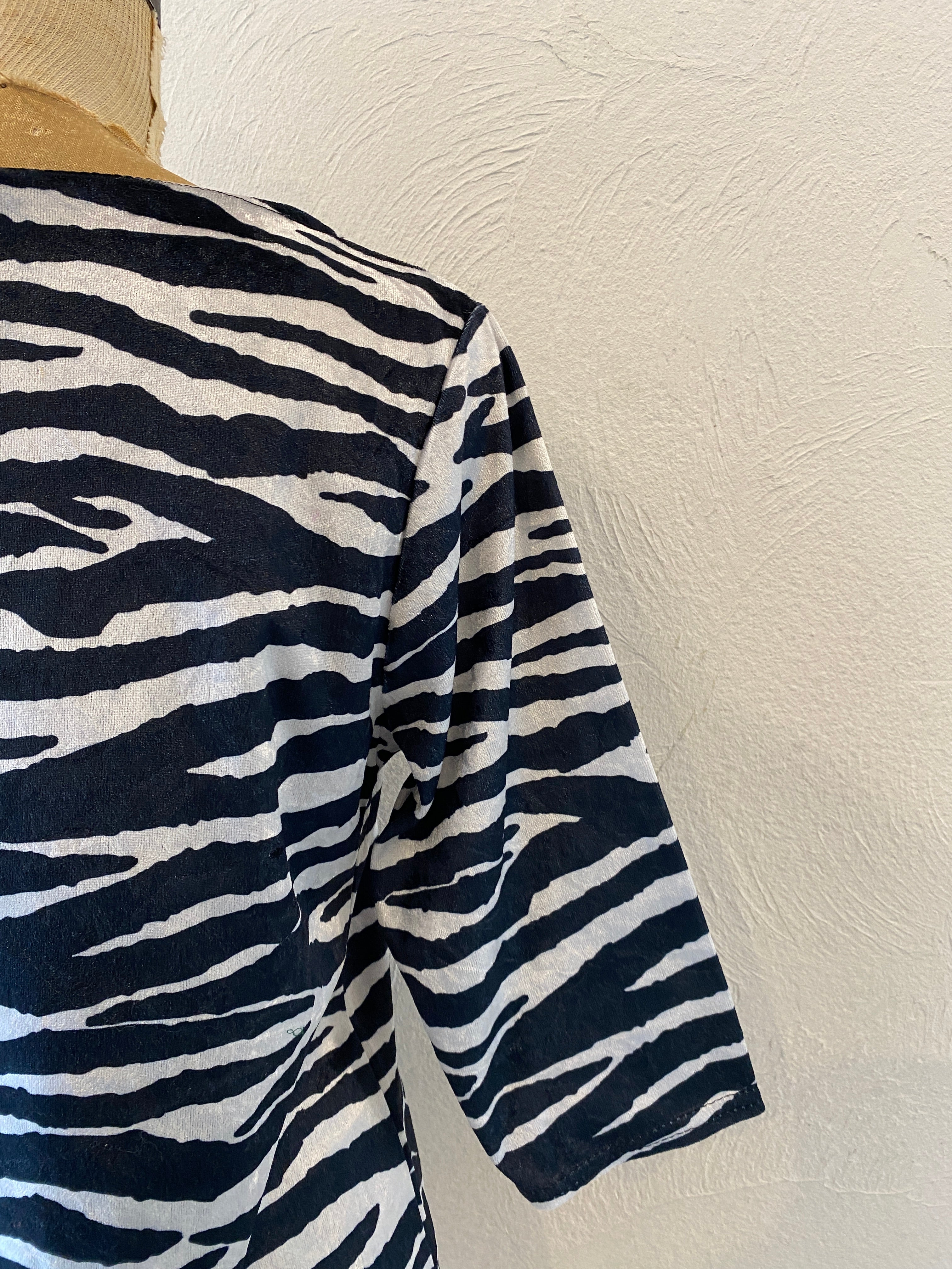 zebra velours T